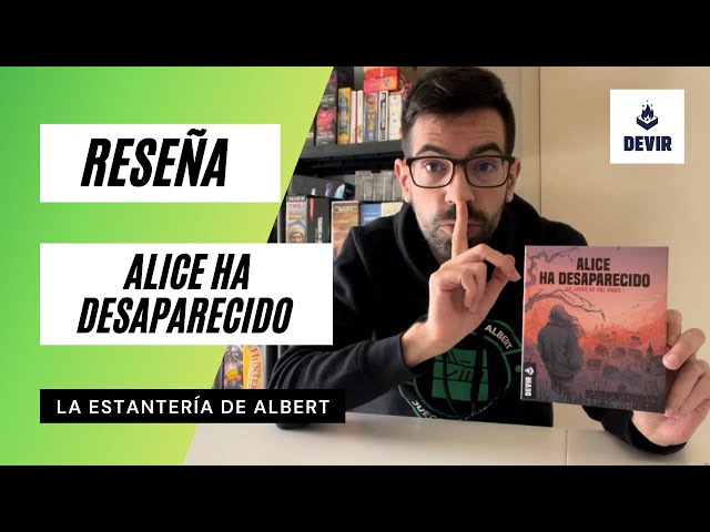 Vídeo relacionado con Devir - Alice ha desaparecido, Juego de Rol Mudo, Juego de Rol con Amigos, Juego de Rol de 16 años (ALICE)