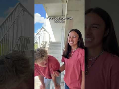 He actually used his brain!! 🧠🤩 #fypシ #shorts #justjules #relatable #skit #trend #joke #viral