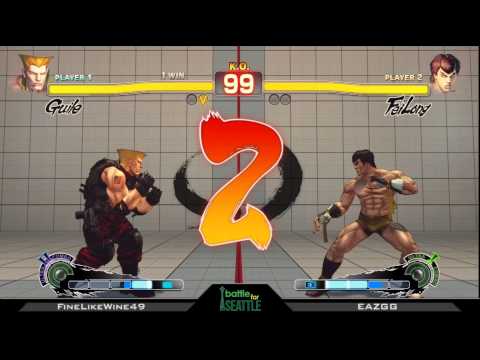 Battle For Seattle SSF4 Singles - FineLikeWine49 vs EAZGG