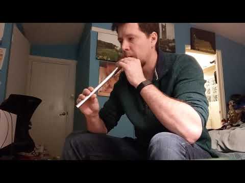 Soprano D/C Whistles (Burke Session D and Narrow Bore C Whistles in Brass)