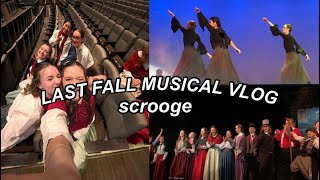 MY LAST FALL MUSICAL EVER (Scrooge: The Musical) *vlog* 🎭🎤