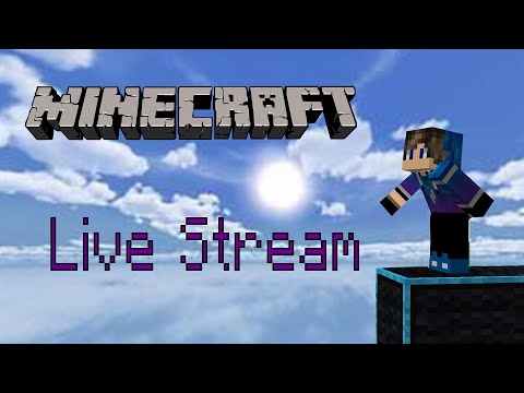 EPIC Minecraft Livestream! Talking to Real Life Friend