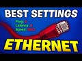 Best Ethernet Settings For Gaming In 2024 Lower Ping And Latency Increase Speed