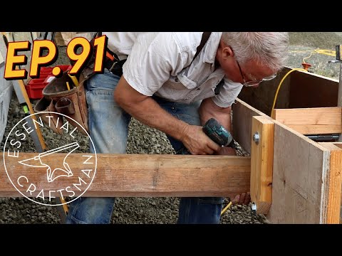 Forming A Concrete Porch Ep.91