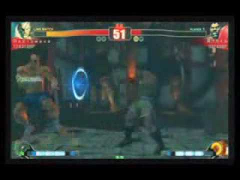 Radiowave (Sagat) vs. Aojiru Guile (Balrog)