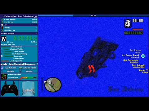 GTA San Andreas Chat Voting Chaos Mod Part 2 - Hugo_One Twitch Stream - 4/11/2020