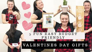 5 FUN & EASY to make (cheap not cheesy) Valentines Day Gift ideas | Valentines 2021
