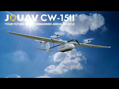Introducing JOUAV Next Generation of CW-15  VTOL Drone SYSTEM