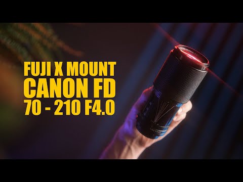 Canon FD 70 - 210MM F4.0 -- 1980 Edition