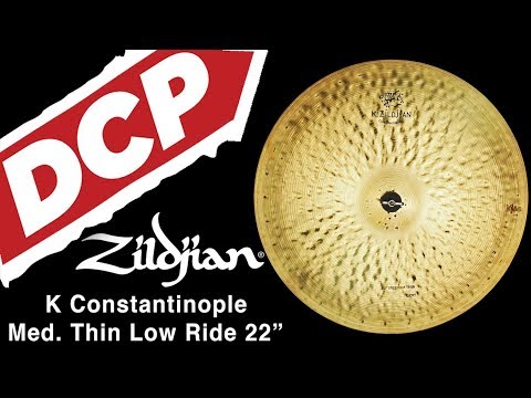Zildjian K Constantinople Medium Thin Low Ride Cymbal 22" 2468 grams K1119