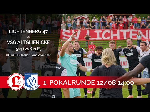 1. Pokalrunde 2023/24 - 5:4 (2:2) n.E. -  Lichtenberg 47 - VSG Altglienicke