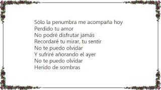 Ibrahim Ferrer - Herido de Sombras Lyrics