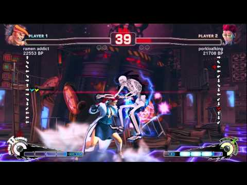 Wolfkrone [Viper] vs ramen addict [Adon] 2/2 SSF4 Ranked Matches - Xbox Live - TRUE-HD