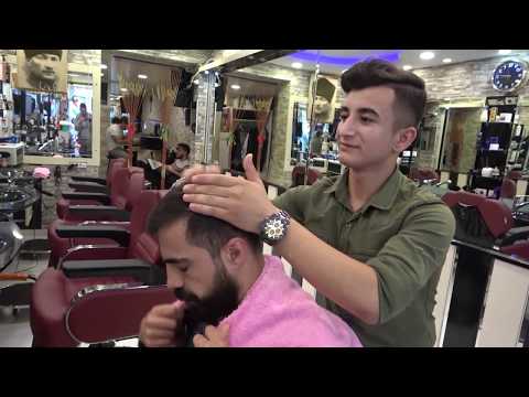 ASMR Turkish Barber Face,Head and Body Massage 215 👍💆‍♂️💈