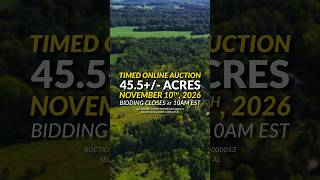 45 +/- Acre Auction | Parke County, IN | Nov. 10, 2026
