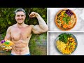 EATING LIKE A VEGAN GLADIATOR | High Protein + Macros (Dieting Series)