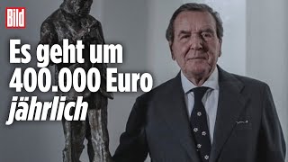 Ampel dreht Schröder den Geldhahn zu: Das wird ihm alles gestrichen | BILD LIVE am Abend