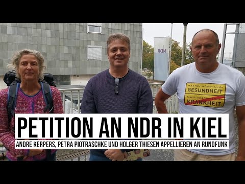 Petition an #NDR in Kiel: Andre Kerpers, Petra Piotraschke, Holger Thiesen appellieren an Rundfunk