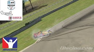 iRacing Indycar Series　Barber Motorsports Park 18:00GMT 4th Position
