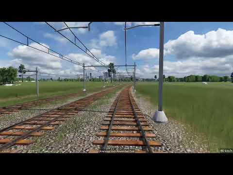 Transport Fever 2 Cabinerit NS ICR , NS DDZ Amsterdam C - Rotterdam C - Leiden C - Amsterdam Zuid