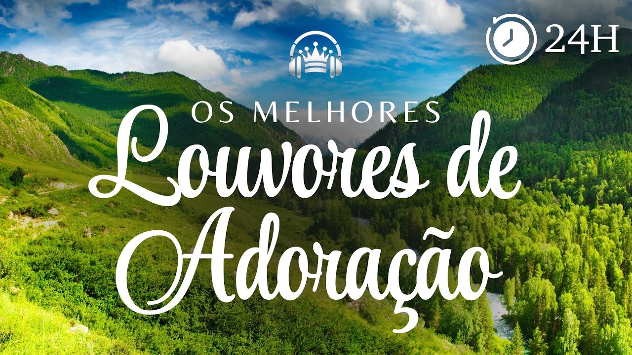 🎵 Louvores de Adoração Profunda 🙌🏻 Alivie a Mente, Sinta a Presença de Deus e Durma em Paz 🔥Live 24H