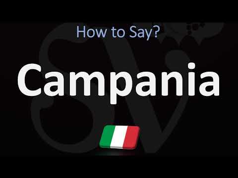 How to Pronounce Campania? (CORRECTLY)