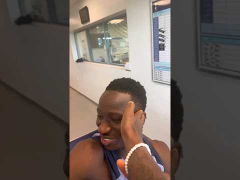 EMERSON TRYING TO WIND UP PAPE MATAR SARR: The Spurs Duo at Tottenham's Training Ground, Hotspur Way