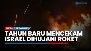Malam Tahun Baru Mencekam di Israel, Langit Meledak Dibombardir Roket Salvo Al Qassam