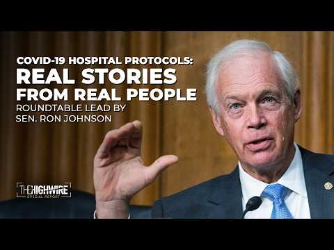 Ron Johnson appears to have headed back to the USA from Ottawa’s Allison Inquiry and had a vaccine injured and killed hearing of his own