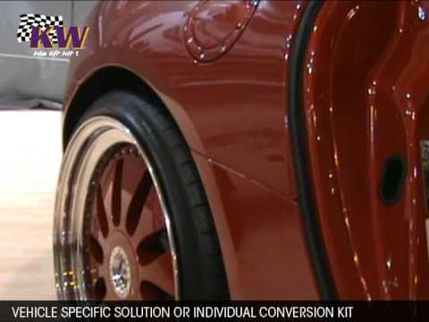 Domanig Mercedes SLS 6.3 with KW HLS lift kit