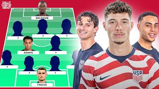 PICKING THE 2026 USMNT WORLD CUP ROSTER! | Does Gio Reyna make the team
