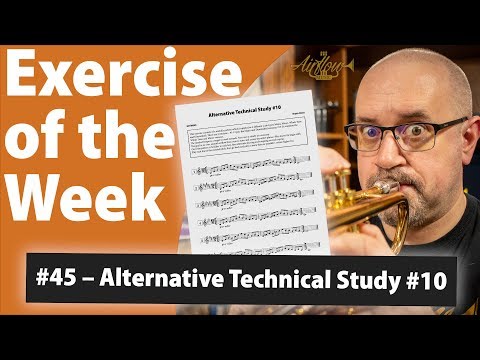 Alternative Technical Study #10 for Trumpet | Exercise of the Week #45