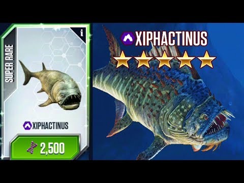 Xiphactinus Max Level - Jurassic World The Game