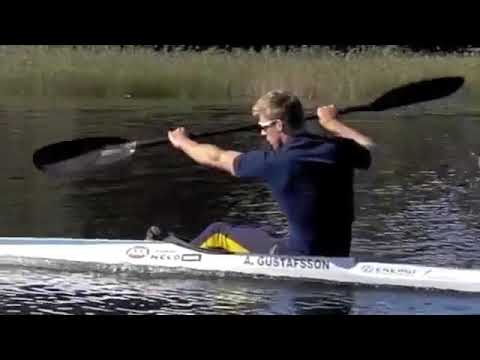 Anders Gustafsson paddling in Slow Motion
