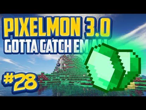 Minecraft Pixelmon 3.0 "Emerald City!" Gotta Catch 'Em All - Episode 28 (Minecraft Pokemon Mod)