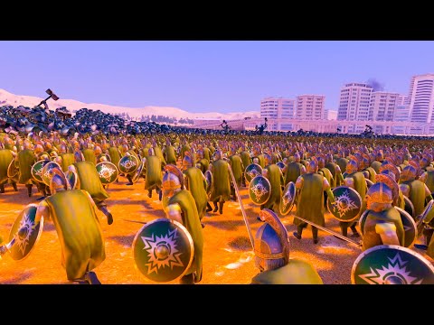 194000 Dragon Man VS 19700 Rohan Soldiers  Ultimate Epic Battle Simulator UEBS 2