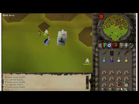 2005 runescape pking ice barrage dds combo
