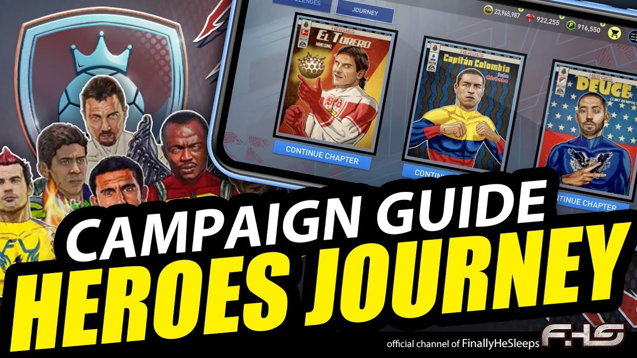 HEROES JOURNEY - Full Campaign F2P Event Guide - FIFA Mobile 22