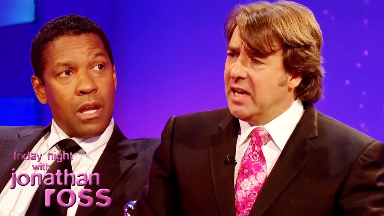 Denzel Washington Talks About Playing Basketball With Barack Obama ｜ Friday Night With Jonathan Ross
