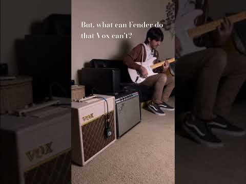 What can Fender do that Vox CAN'T? #fender #vox #comparison #stratocaster