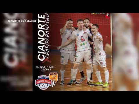 CIANORTE FUTSAL GUIBON FOODS X APAF SÉRIE PRATA 9° RODADA