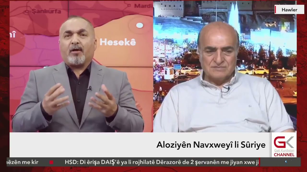 ROJAVA-Aloziyên Navxweyî li Sûriye