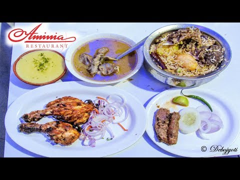 Awadhi Biriyani & Mughlai Delicacies at Aminia,New Market,kolkata || Episode #39