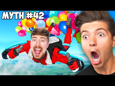 YouTubers Busting 100 YouTuber Myths!