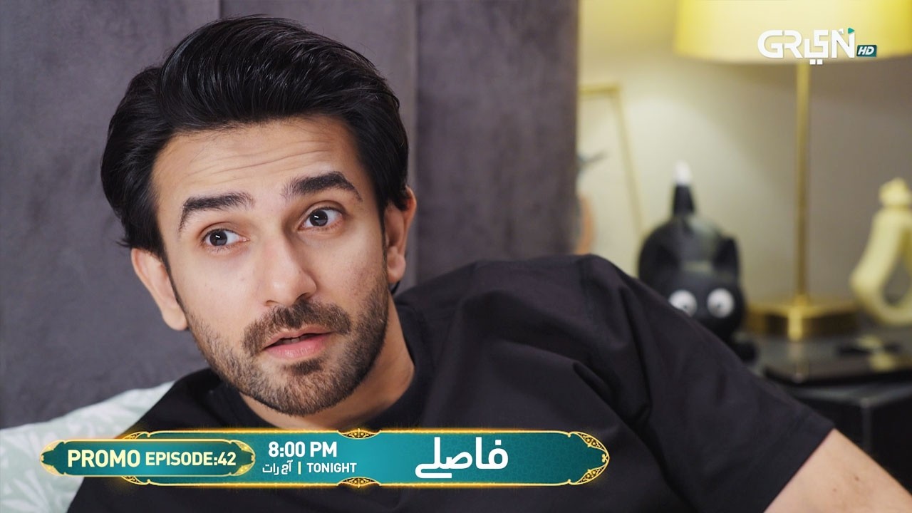 Faaslay Episode 42 Promo | Tonight at 8:00 PM | Ali Ansari - Saboor Ali | Only On Green TV