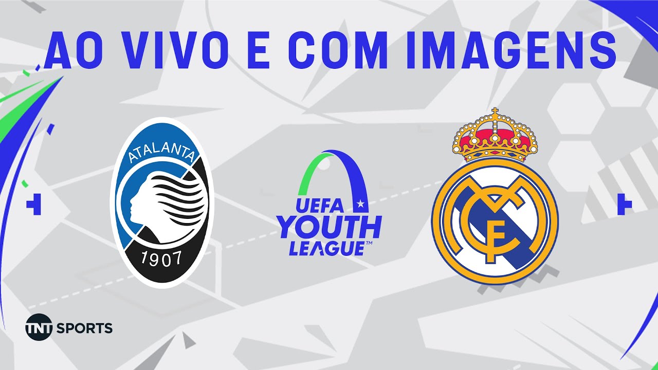 ATALANTA X REAL MADRID (AO VIVO COM IMAGENS) | YOUTH LEAGUE 2024/25