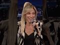 #DebbieGibson shows Jimmy how she used to make music in her garage with a keyboard in the ‘80s!