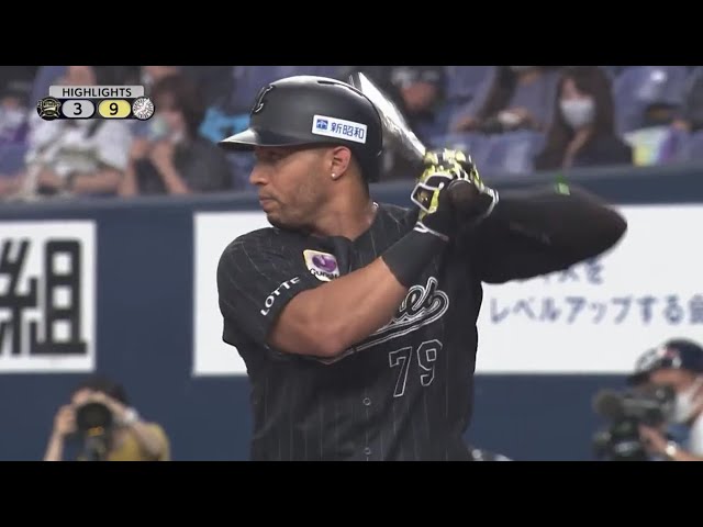 8/8 バファローズ対マリーンズ ハイライト