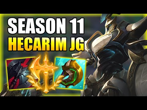 HOW TO PLAY HECARIM JUNGLE & HARD CARRY - Season 11 Hecarim Jungle Gameplay Guide  League of Legends