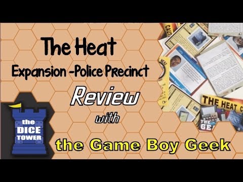Dice Tower: The Game Boy Geek Reviews Police Precinct:The Heat